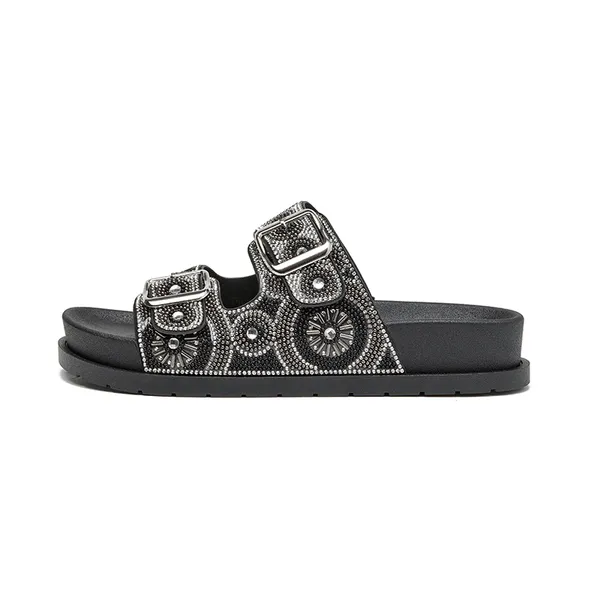 Sandália feminina Papete Birken Meijile Original
