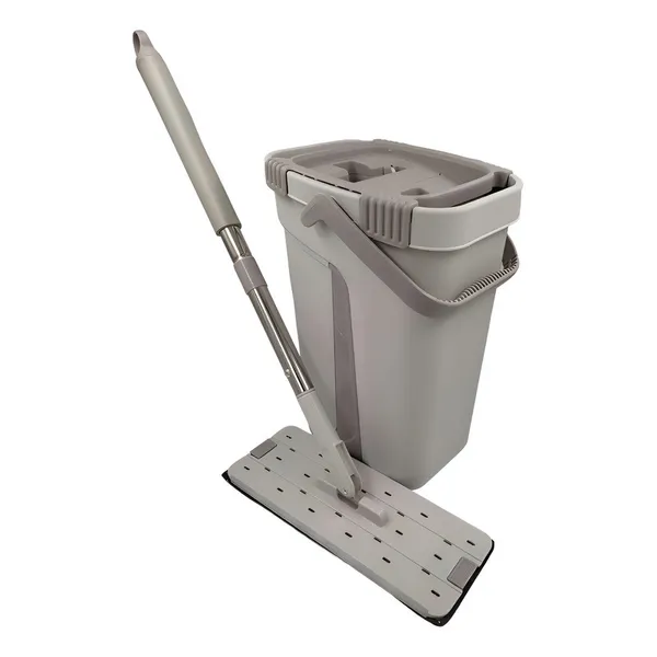 Esfregão Mop Flat Electrolux Menalux Limpeza Fácil Eficiente Durável Cinza