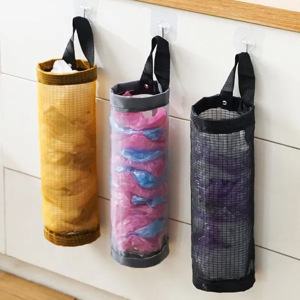 Organizador de sacolas de compras/Dispenser/Bolsa Organizadora De Plástico Para Armazenamento De Sacolas De Cozinha