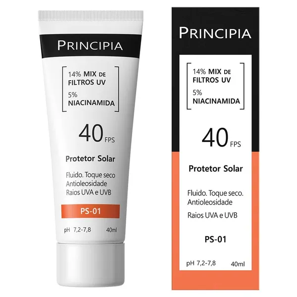 Protetor solar facial PS-01 FPS 40