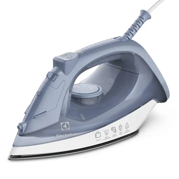 Ferro de Passar Roupa a Vapor e a Seco Electrolux Efficient com Vapor Vertical (ESI10)
