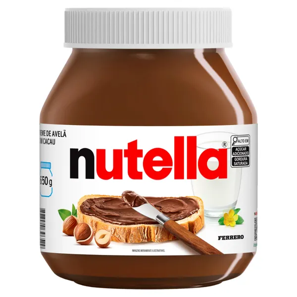 Nutella Creme de Avelã 1 Uni 650g