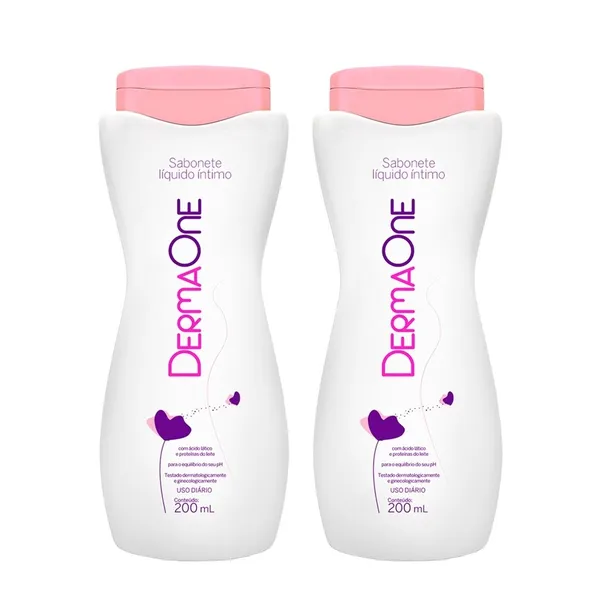 Kit 2 und Dermaone Sabonete Íntimo Tradicional 200ml