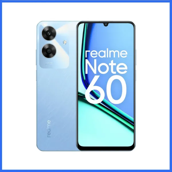 Smartphone Realme Note 60 Dual SIM 3GB RAM/64GB Processador Octa-Core AI Boost Câmera 32MP 5000MaH