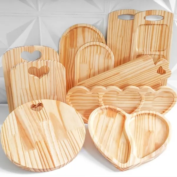 Kit Tabuas de Frios e Petisqueira Artigo para Mesa Posta Café da Manhã e Decoração Cozinha