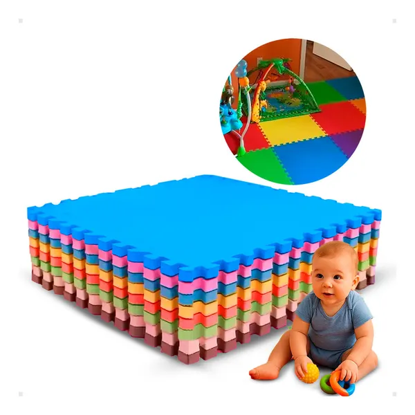 Kit tapete tatame EVA premium bebê