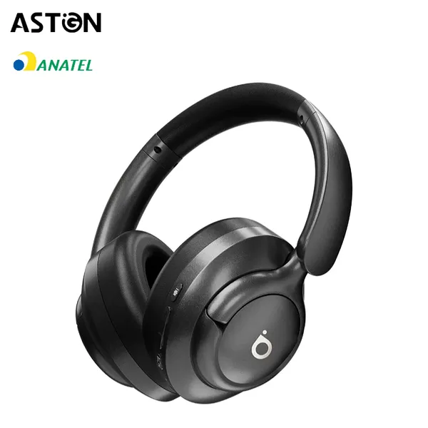 Astgn X Basike fone de ouvido Bluetooth sem fio  com redução de ruído montado na cabeça ANC