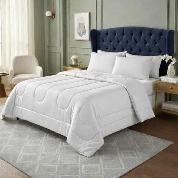 Edredom Super King Size 400 Fios Dupla Face Grosso Hotel