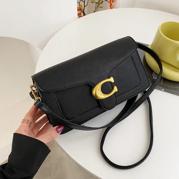 Bolsa feminina novo estilo bolsa de axilas moda pequena bolsa quadrada bolsa mensageiro bolsas