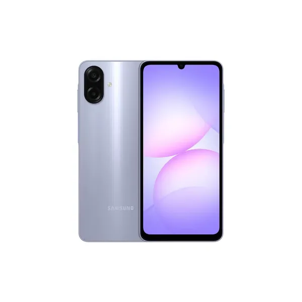 Celular Galaxy A07 Tela 6.7 128GB 4G 90Hz Câmera Dupla 50MP Violeta Samsung