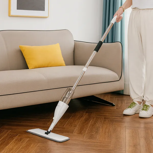 Mop Spray Com Reservatório Esfregão Vassoura Mágica Refil