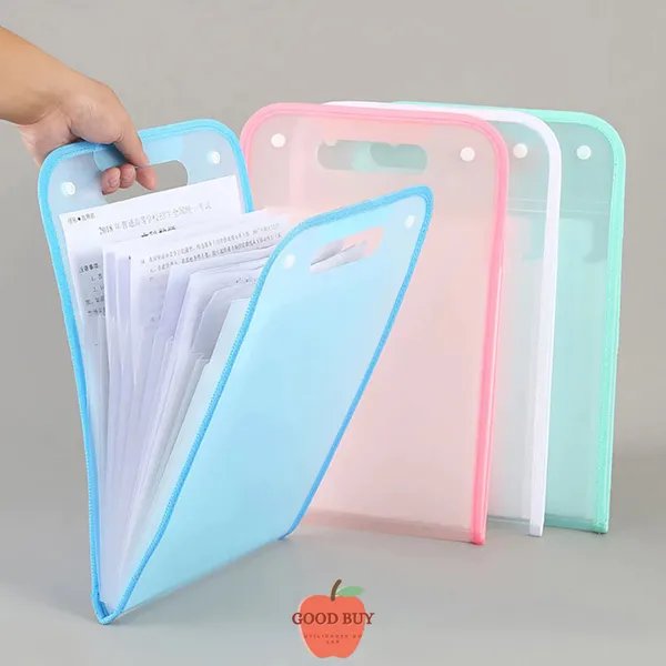 Pasta Sanfonada Com 12 Divisórias ou Pasta Prancheta Tamanho A4 Escritório Escolar