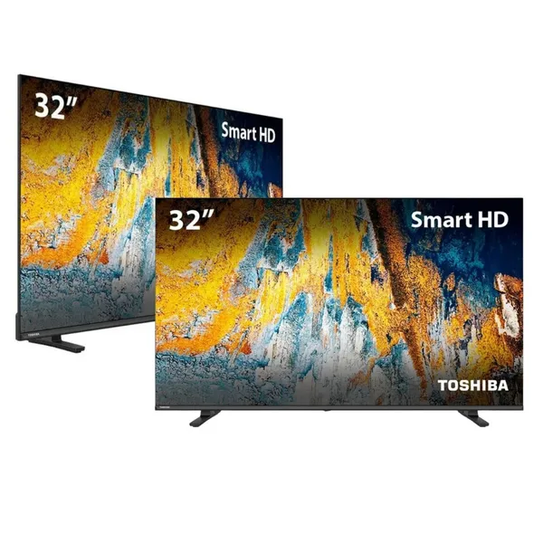 Smart TV DLED HD 32" 32V35L VIDAA 2 HDMI 2 USB Wi-Fi Toshiba