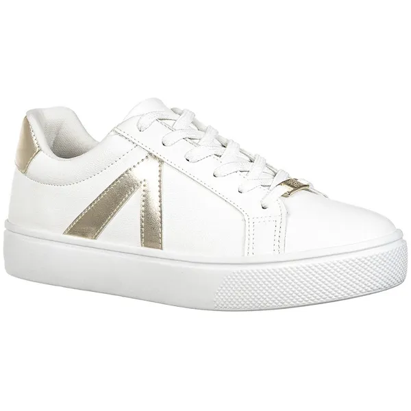 Tênis Branco Feminino Casual confortável clássico, Original Gigil