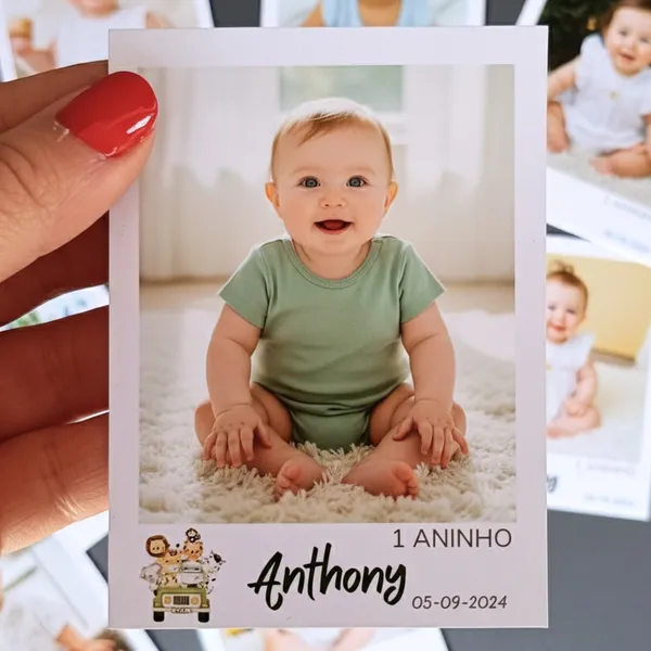 Foto Imã Geladeira - Lembrancinha Aniversário Batizado Formatura Personalizado