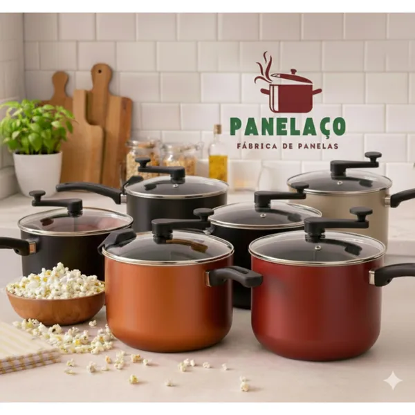 Pipoqueira panela antiaderente 4,5L n20