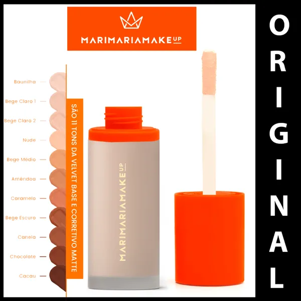 Base e Corretivo Mari Maria Matte 100% Original