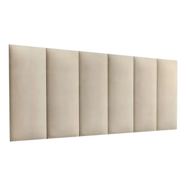 Kit Com Até 15 Placas de Cabeceira Modular Estofada  45x20cm Cama Solteiro Casal Queen King Envio24H