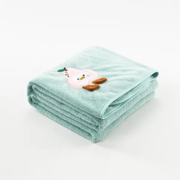 Toalha de Banho Bebê Cobertor Grande  Manta de Menino e Menina Toalha de banho Infantil Toalha quadrada 140 x 70cm