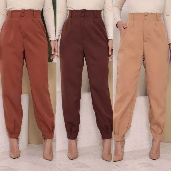 Calça Feminina alfaiataria Cenoura Tendência 2026 - Disponiveis em Varias Cores e Tamanhos P, ao GG