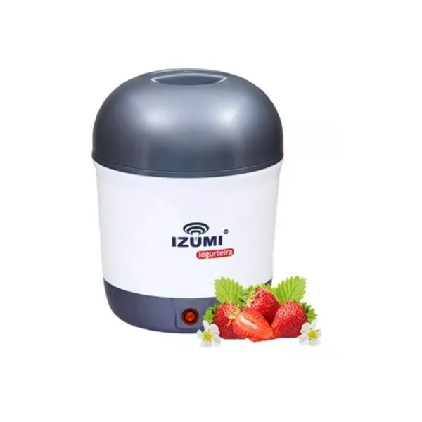 Iogurteira Elétrica Izumi 1l Bivolt Cinza