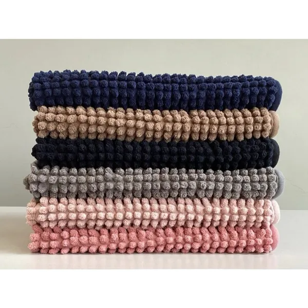 Tapete Bolinha Antiderrapante Microfibra Toque Suave Super Macio Tapete Macarrão