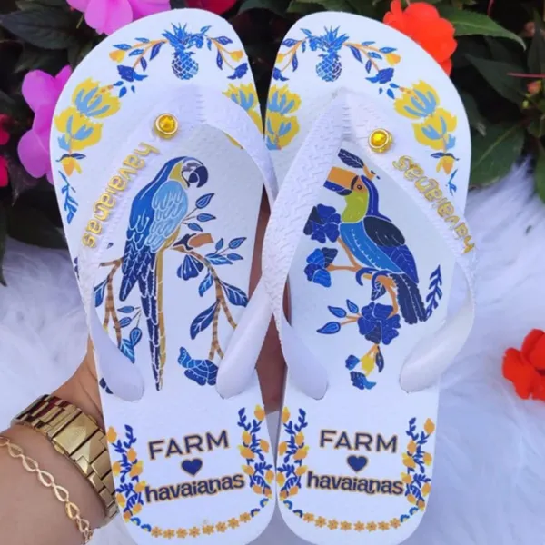 Chinelo Arara Azul - Super Conforto