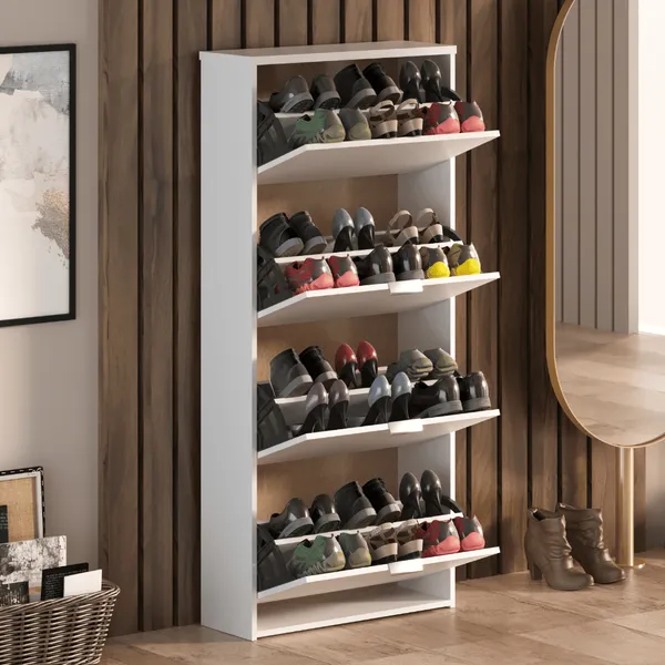 Armário Sapateira Safira 4 Portas