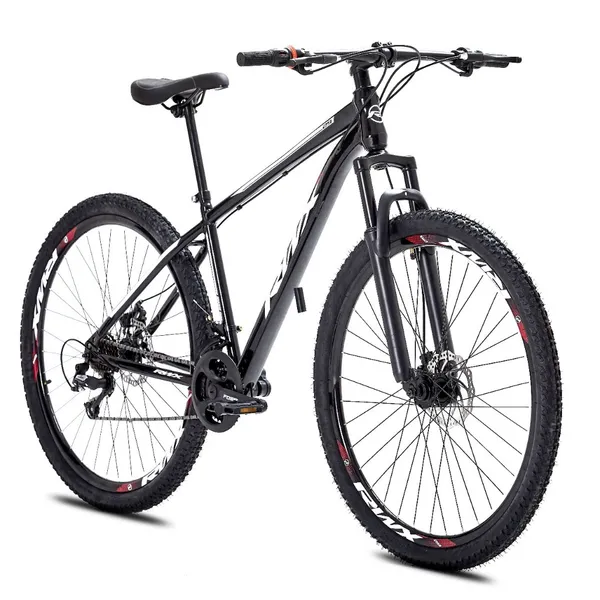 KIT BIKE BICICLETA MTB AÇO CARBONO RWX ARO 29 21V - FREIO A DISCO - TAM. 17.
