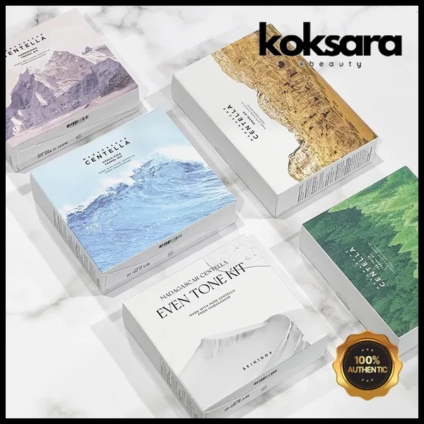 skin1004 madagascar centella travel kit(Hyaluronic Acid/Poreizing/even tone/Tea Tree/ centella)