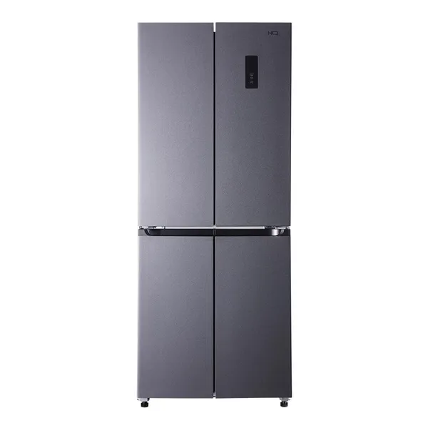 Geladeira Refrigerador HQ Frost Free Inverter Multidoor 426 Litros​ Cinza HQ-426MDFF