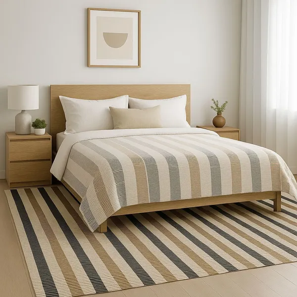 Tapete de Sala 100% algodão. Grosso e muito macio, pode ser lavado na máquina!