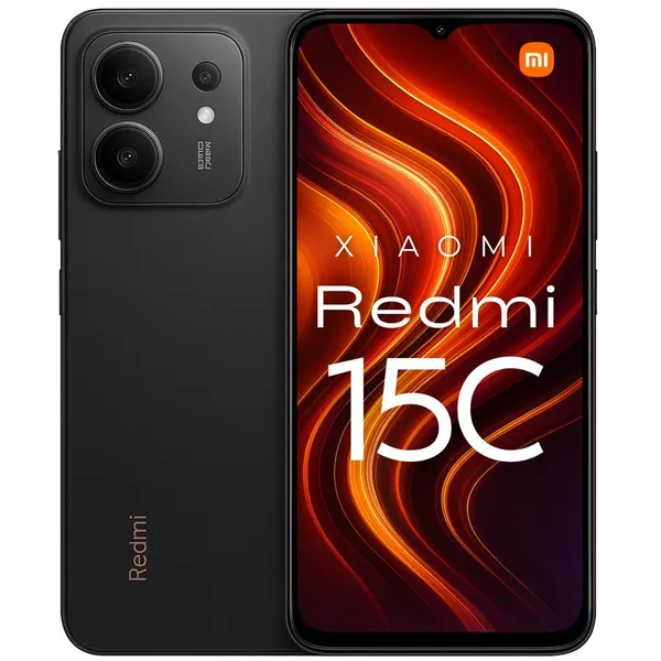 Celular Xiaomi Redmi 15C Lançamento 256GB 120Hz câm 50MP  6000mAh original com Garantia