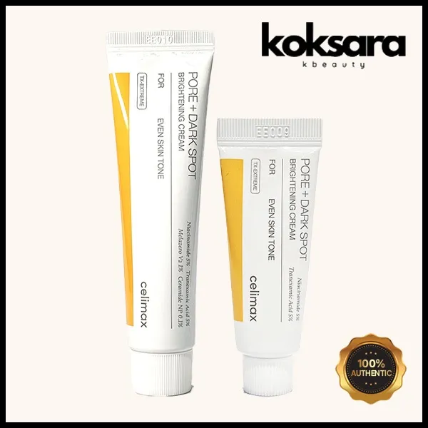 [KOKSARA.KBEAUTY] Celimax Brightening Pore+ Dark Spot​ Cream 35ml, 7ml
