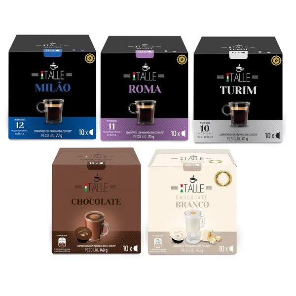 Cafe Expresso Capsulas Dolce Gusto Lacteos Cafe Italle 50