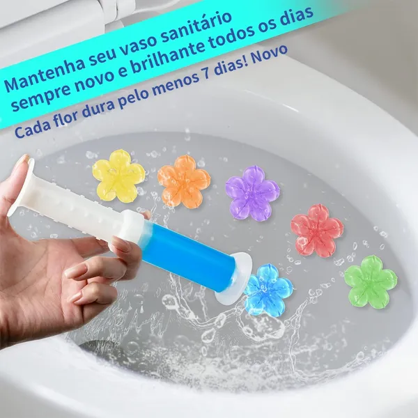 Gel Sanitário Fragrância Florzinha para Vaso Sanitário