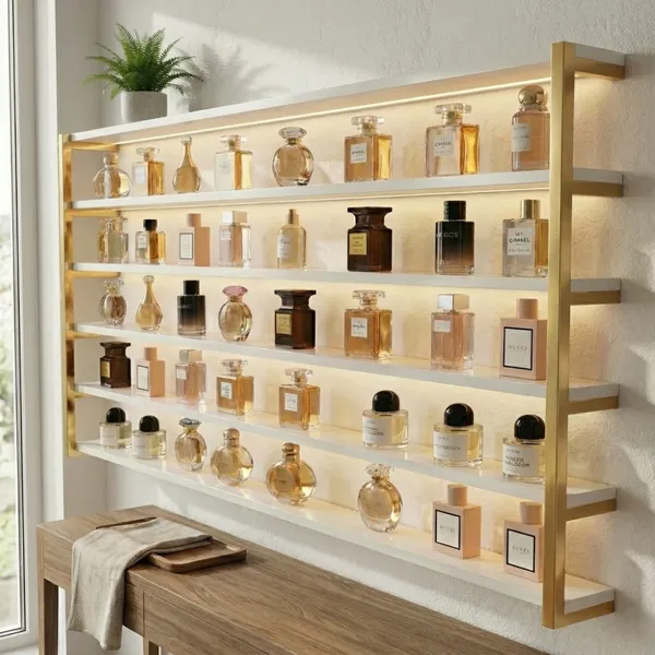 Expositor Perfumes Esmaltes - Modelo Industrial Várias Cores