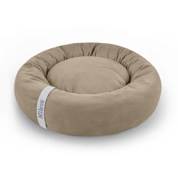 Cama Ninho Pet Gato Cachorro 50cm Luxo Ultra Macia Lavável Fundo Impermeável Premium
