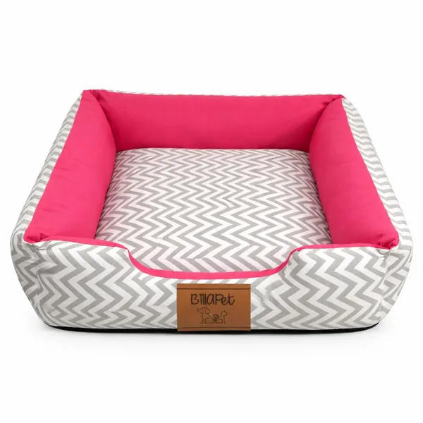 Cama de cachorro e gato  45 x 45 cm caminha pet lavável porte pequeno c/ zíper fundo impermeável