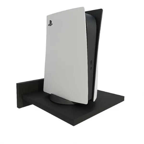 Suporte de Parede MDF para PS5 40x27cm Reforçado