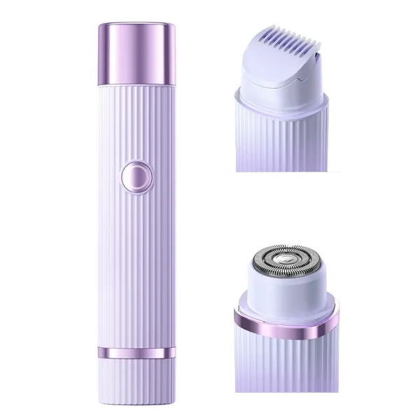 Depilador Removedor de Pelos Facial e Corporal –​ Sem Fio Recarregável Portátil Indolor