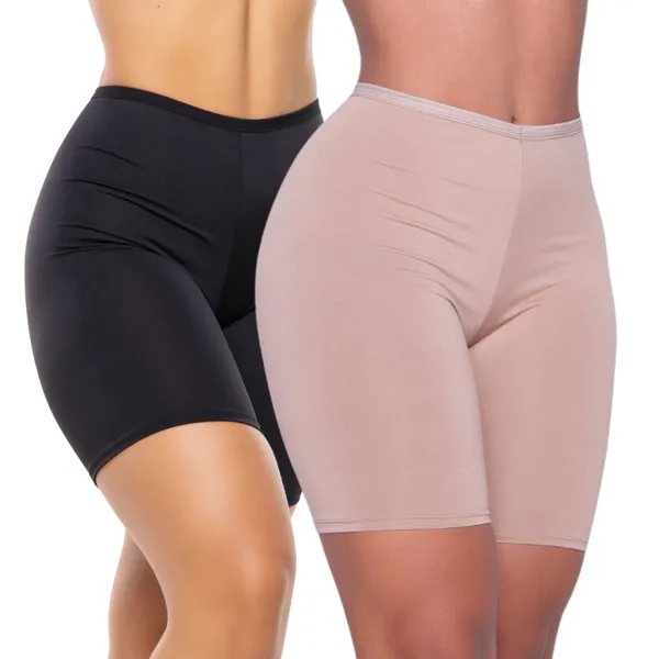 Kit 2 Short Anágua Combinação segunda pele, feminino