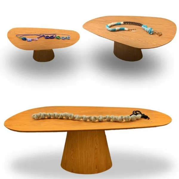 Mesa de Jantar Cone Orgânica em Freijo 160x90