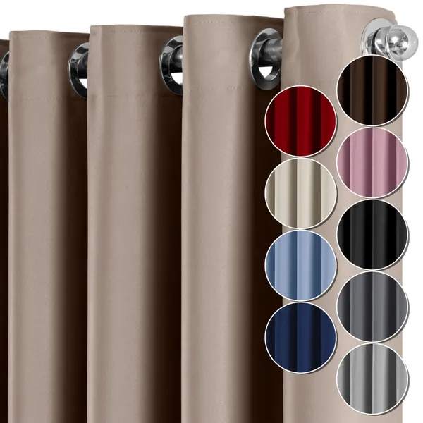 Cortina Blackout em Tecido para Sala e Quarto (2 a 5 m)