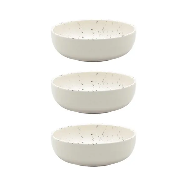 Jogo de 3 Tigelas 600ml Oxford Flat Chuvisco