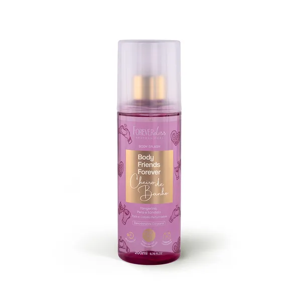 Body Splash BFF Cheiro De Banho 200ML Forever Liss