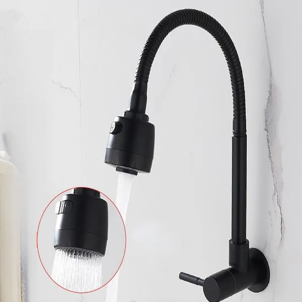 Torneira com chuveiro com rotação 360°