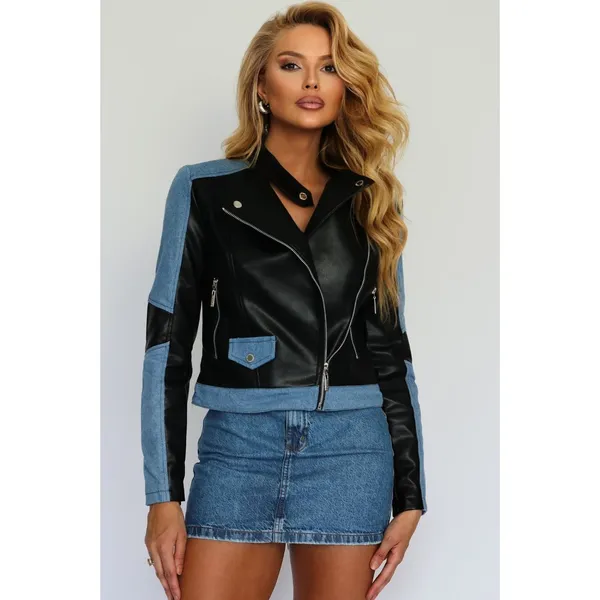 Jaqueta Feminina Pu Planet Girls Preto