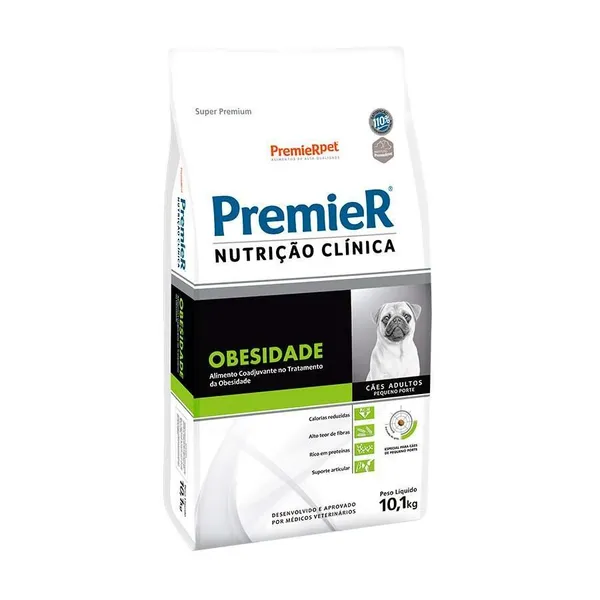 Ração Premier Nutrição Clínica Obesidade Cães 10,1kg