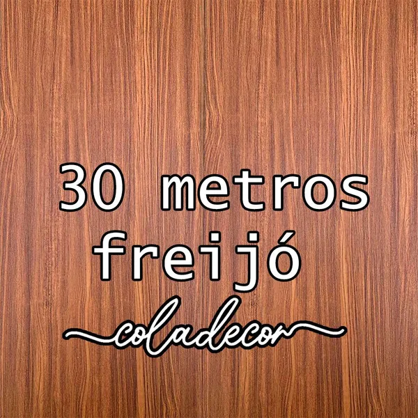 Papel de Parede Adesivo Lavável Autocolante madeira freijó- 30 METROS X 45CM 3D